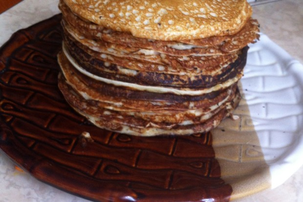 Блинчики на кислом молоке