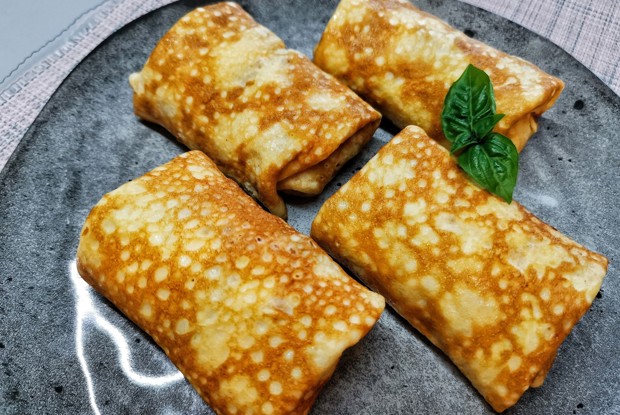 Блинчики с фаршем