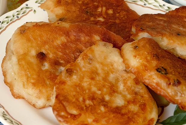 Блинчики с изюмом