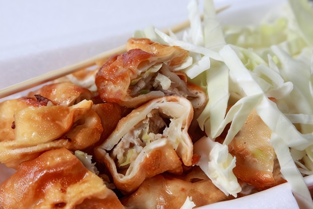 Блинчики с куриной печенью и грибами