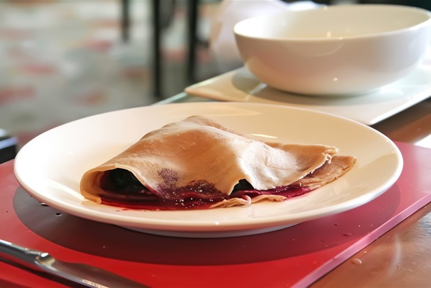 Блинчики с вареньем