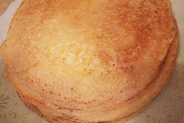 Блины дрожжевые тонкие