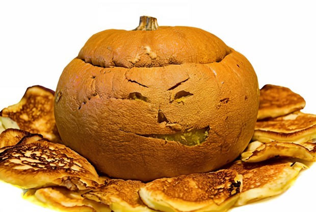 Блины из тыквенного пюре