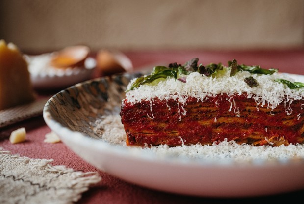 Блинная лазанья