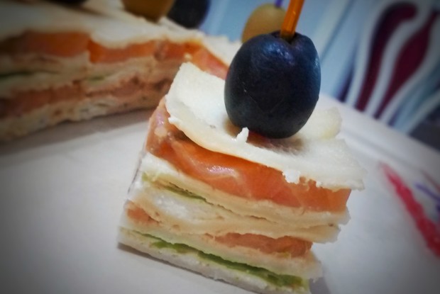 Блинные канапе