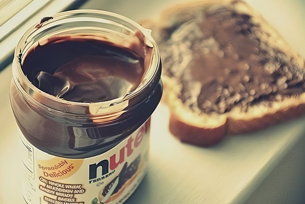 Блинный торт с нутеллой