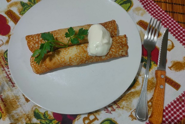 Грибная начинка для блинов