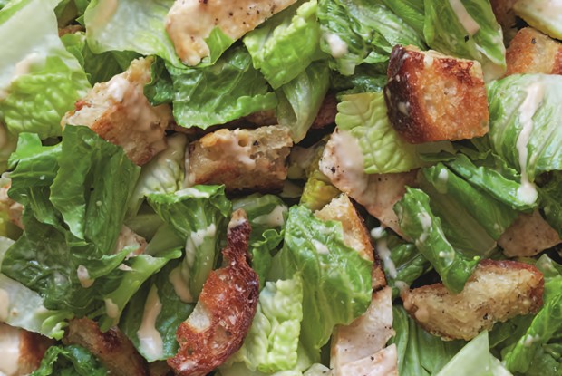 Большой салат «Цезарь»