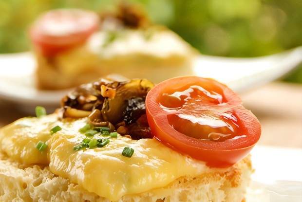 Болтунья на тостах с трюфелями