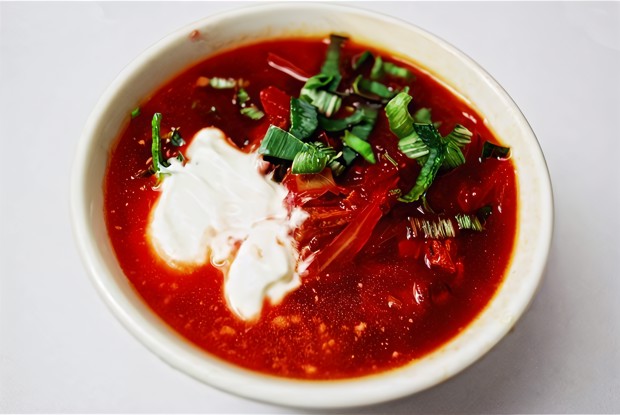 Борщ мясной