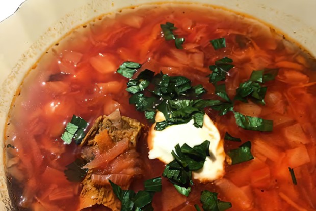 Борщ украинский