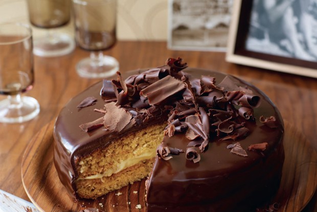 Бостонский бананово-сливочный торт