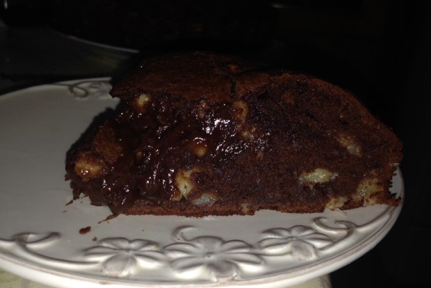 Брауни с бананом
