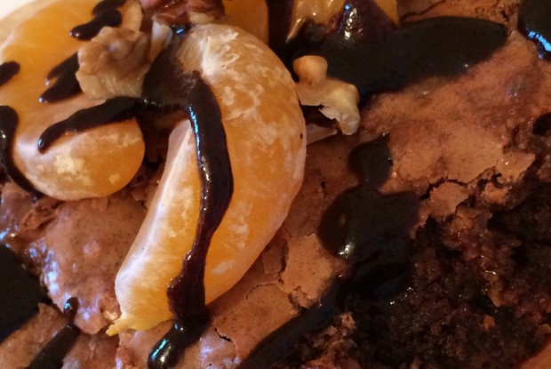 Брауни с горьким шоколадом