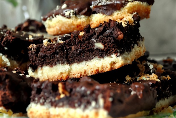 Брауни с орехом