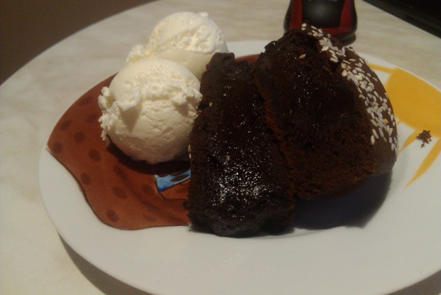 Брауни с темным шоколадом