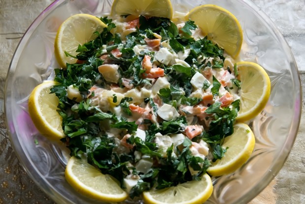 Бразильский картофельный салат