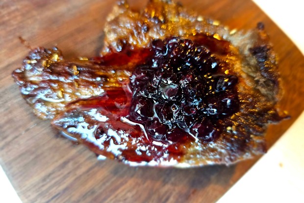 Брусничный соус к мясу