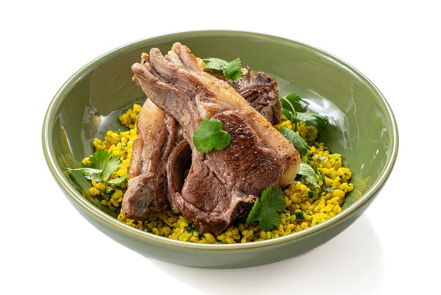 Булгур с бараниной