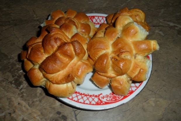 Булочки с корицей и яблоком