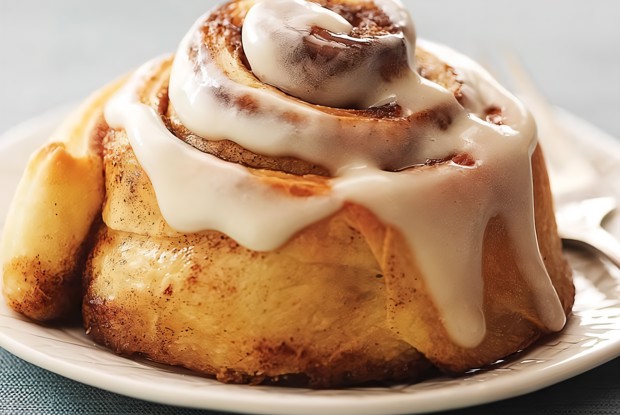 Булочки с корицей и сливочным кремом