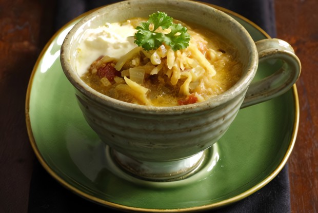 Бульон с рисом