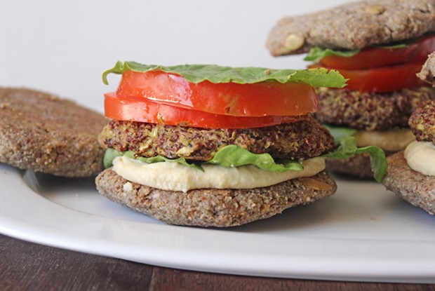 Бургер без мяса и муки