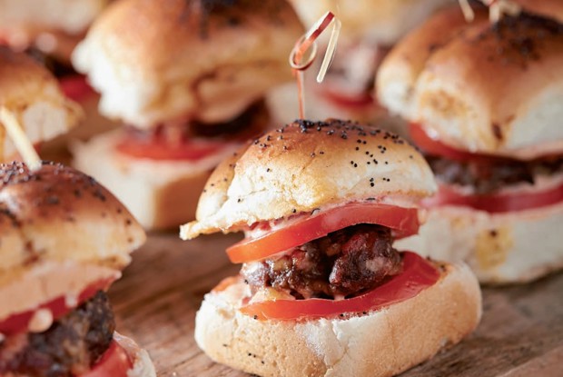 Бургеры «Хогвартс-экспресс» с дымком