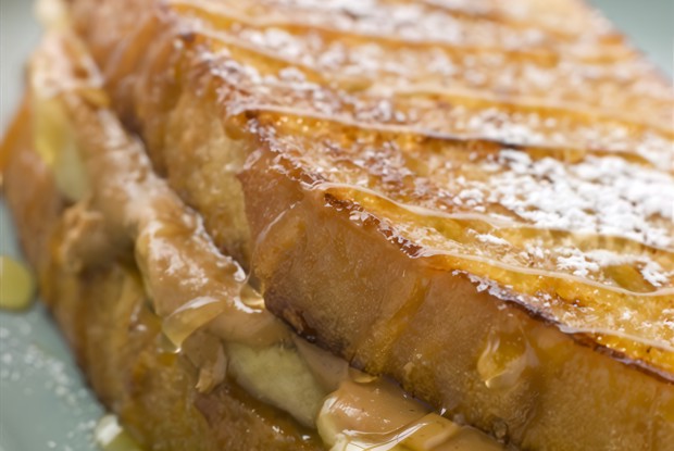 Бутерброд по рецепту Элвиса Пресли