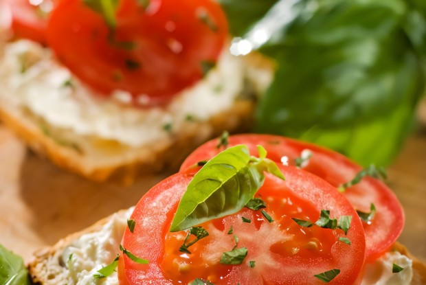 Бутерброд с сырным маслом