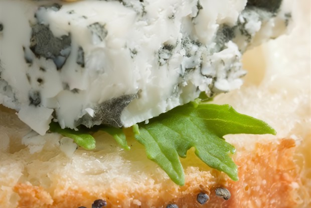 Бутерброд с сыром и грецкими орехами