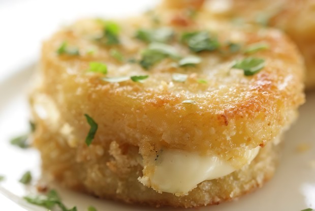 Бутербродики из картофеля с сыром