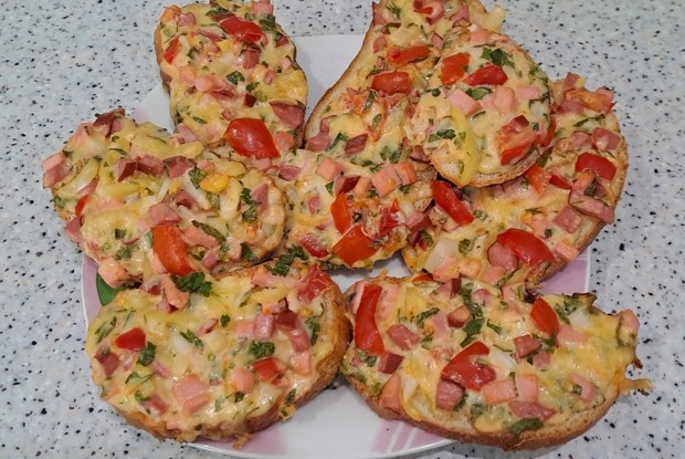Бутерброды мини-пицца