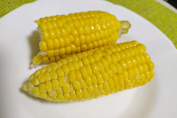 Кукуруза - рецепт в микроволновке