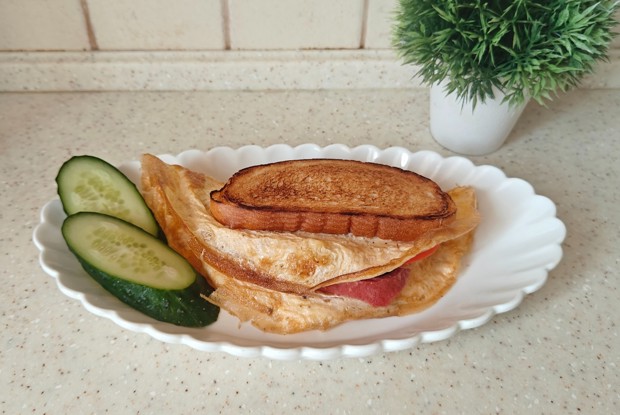 Быстрые бутерброды на завтрак