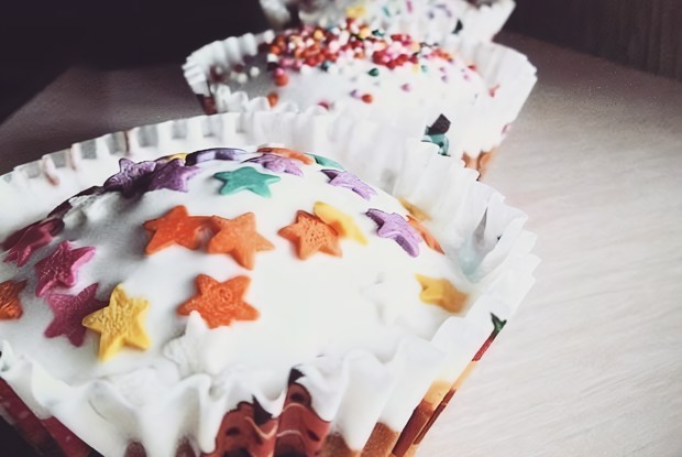 Быстрый бездрожжевой кулич