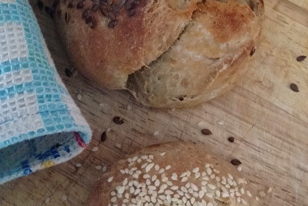 Цельнозерновые булочки