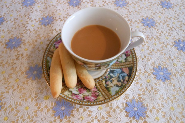 Чай Earl Grey со сливками