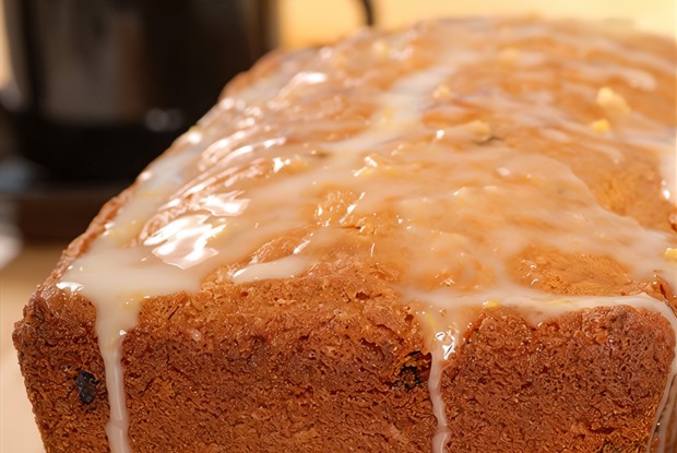 Чайный кекс с изюмом