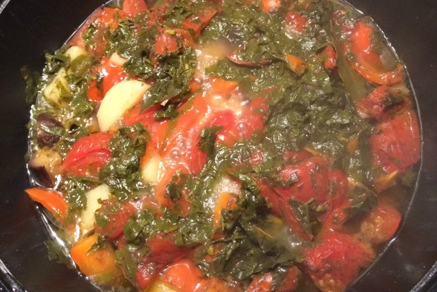 Чанахи с соусом сациви