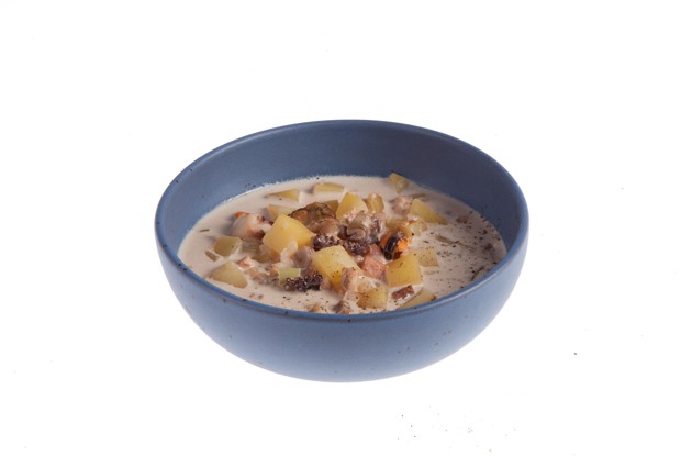 Суп из морепродуктов чаудер