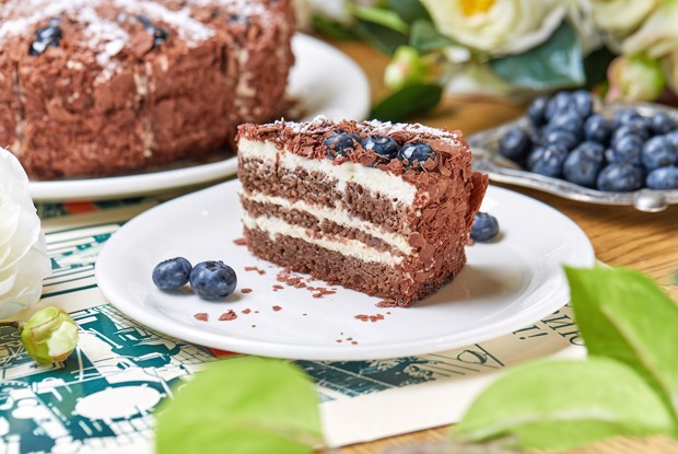 Черемуховый торт без глютена