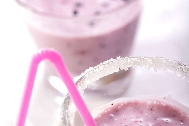 Черничный милкшейк