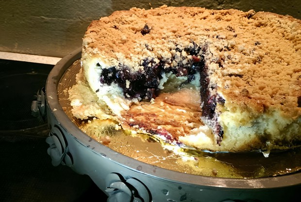 Черничный пирог-штрейзель