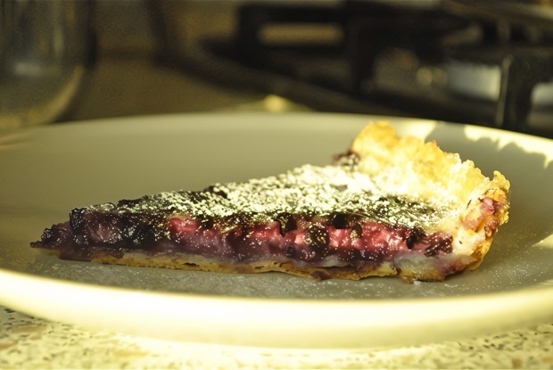 Черничный пирог