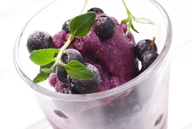 Черничный шербет