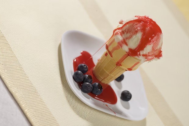 Черничный сироп с ароматом имбиря