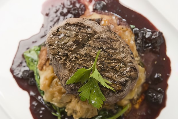 Чернично-имбирный соус