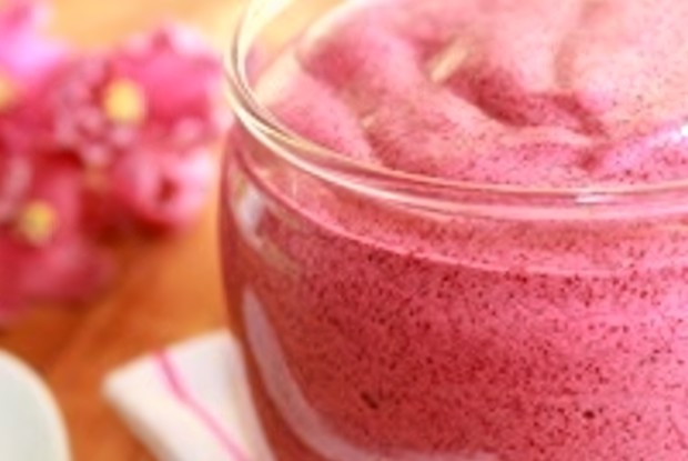 Чернично-яблочный мусс