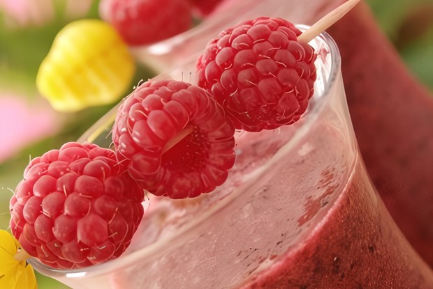 Чернично-малиновый шейк